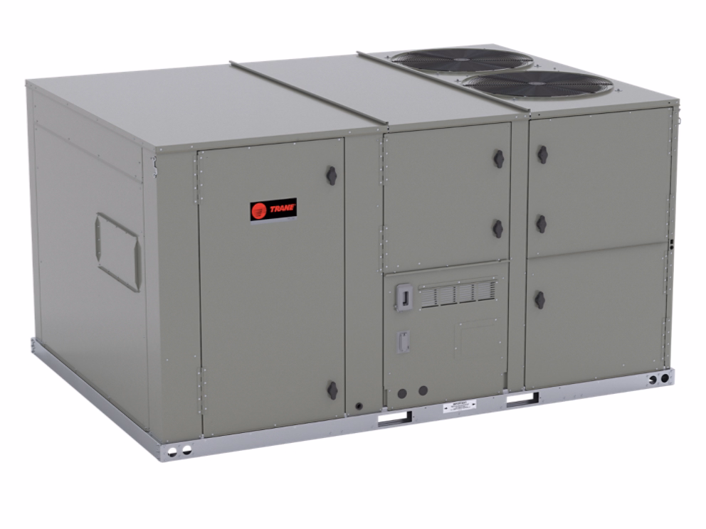 commercial trane packaged rooftop unit